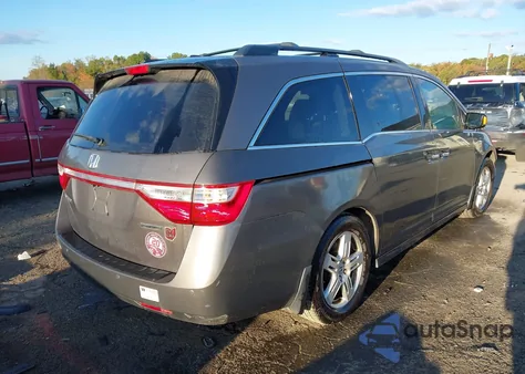 2012 Honda Odyssey Touring/Touring Elite from USA, damaged, VIN 5FNRL5H92CB028533